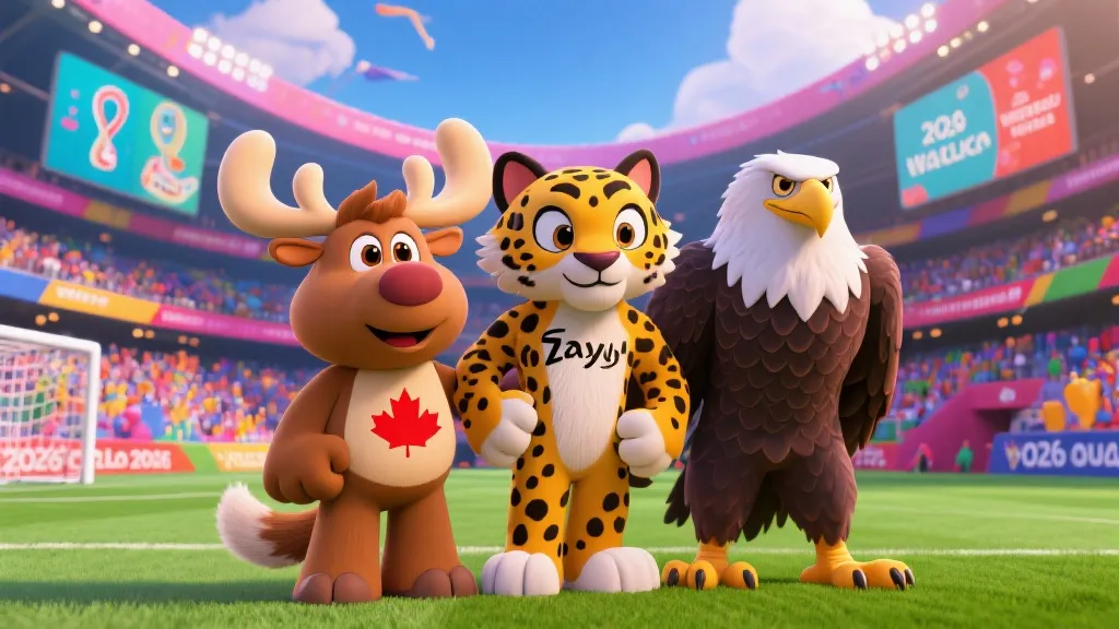 揭秘2026世界杯吉祥物：Maple、Zayu与Clutch背后的文化密码与狂欢寓意